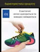 Еластичні круглі шнурки для взуття FASTLACES T1-4 Black - зображення 4