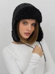 Шапка женская VILSS Inverno Fiore Italy Ram VLU-2503-FI48-17 56-59 Зебра Люрекс/Черный - изображение 1
