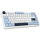 Клавіатура Ajazz AK820 MAX PLUS Daydream Switch RGB Wireless/Bluetooth/USB White (AK820MAX-DD-BWD) - зображення 2