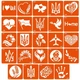 Набір для біо-тату "Я люблю Україну - хна" set-i-love-ukraine-henna - изображение 2