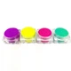 Набір гліттера для біо-тату «Райдужний №5» glitter-set-4x-5, 4 кольори - изображение 2