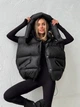 Жіноча зимова куртка TRANSFORMER з капюшоном Milirud XS/M Чорний (488-489-ONESIZE) - изображение 7