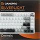 Клавіатура GamePro Genesis Silverlight MK126 USB UA Grey (MK126) - зображення 6
