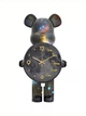 Настінний годинник Diy Bearbrick космічний ведмідь з LED підсвічуванням 60*31 см кварцовий - зображення 2
