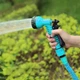 Шланг для полива растягивающийся на катушке Profi Helen-10м на быстрозажимном соединении с распылителем воды - изображение 6