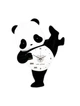 Настінний годинник Панда Diy Super Panda 40*31 см з LED підсвіткою кварцові безшумні - зображення 2