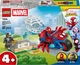 Конструктор LEGO Spidey Паук на мотоцикле против Носорога 61 деталь (11206) - изображение 1