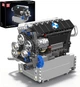 Конструктор двигатель BMW S55 Inline-6 Engine Mould King 10213 моторизованный детский мотор, 744 деталей - изображение 1
