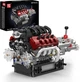 Конструктор двигатель GRAN TURISMO S MASERATTI V8 Engine Mould King моторизованный детский мотор, 787 деталей 10227 - изображение 1