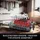 Конструктор двигун V12 Naturally Aspirated Engine Ferrari Mould King моторозований дитячий мотор, 1366 деталей 10210 - зображення 3