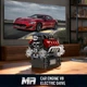 Конструктор двигатель GRAN TURISMO S MASERATTI V8 Engine Mould King моторизованный детский мотор, 787 деталей 10227 - изображение 5