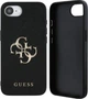 Панель Guess Grained Big 4G Logo Small Classic Logo для Apple iPhone 16e Black (GUHCPSE4PGT4MBK) - зображення 2