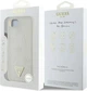 Панель Guess Grained Hot Stamp Peony Pattern Triangle Logo with MagSafe для Apple iPhone 16e Beige (GUHMPSE4PGBTME) - зображення 8