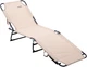 Leżak ogrodowy rozkładany Redcliffs Beżowy (489337) - obraz 2