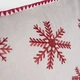 Наволочка Homla Oriel у червоні сніжинки 45 x 45 см (5906496709142) - зображення 3