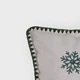 Наволочка Homla Oriel у зелені сніжинки 45 x 45 см (5906496709319) - зображення 3
