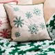 Наволочка Homla Oriel у зелені сніжинки 45 x 45 см (5906496709319) - зображення 6