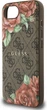 Панель Guess 4G Flowers Print with MagSafe для Apple iPhone 16e Brown (GUHMPSE4P4ROPEMCW) - зображення 6