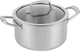 Каструля NINJA EverClad 20 см з кришкою 3,3 л нержавіюча сталь 18/10 (C90220DE) - зображення 1