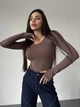 Жіночий однотонний боді Uaclothes 42-44 Капучино (like36197-166201349) - изображение 3