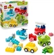 Конструктор LEGO DUPLO My First Творческие транспортные средства 42 детали (10474) - изображение 18