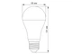 Світлодіодна лампа A65e 20W E27 4100K 220V (VL-A65e-20274) VIDEX - изображение 3