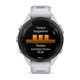 Смарт-годинник Garmin Forerunner 265s з чорним безелем, білим корпусом та біло-неотропік силіконовим ремінцем - изображение 3