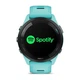 Смарт-годинник Garmin Forerunner 265 з чорним безелем, корпусом кольору аква та аква-чорним силіконовим ремінцем - изображение 5