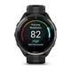 Смарт-годинник Garmin Forerunner 965 з карбоново-сірим титановим безелем, чорним корпусом та чорно-сірим силіконовим ремінцем - изображение 5