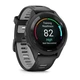 Смарт-годинник Garmin Forerunner 265 з чорними безелем і корпусом та чорно-сірим силіконовим ремінцем - изображение 2
