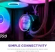 Система жидкостного охлаждения NZXT Kraken Core 360 Black with RGB fans Single Frame (RL-KR36C-B1) - изображение 8