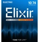 Струны для электрогитары Elixir 12062 Nanoweb Nickel Plated Steel 8-String Light 10/74 - изображение 1