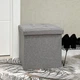 Пуф для хранения текстильный складной MBM HOME TH-03 GRAY серый - изображение 8
