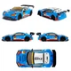 Радиоуправляемая машинка для дрифта Toyota GT86 1:16 (30см), LED-подсветка, сменные шины, аккумулятор 7.4V, пульт 2.4GHz - изображение 4