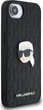 Панель Karl Lagerfeld Monogram Karl Head Pin для Apple iPhone 16e Black (KLHCPSE4PGKLKIPK) - зображення 3