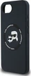 Панель Karl Lagerfeld Silicone Karl & Choupette Heads Ring with MagSafe для Apple iPhone 16e Black (KLHMPSE4SKCHTCK) - зображення 6