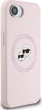 Панель Karl Lagerfeld Silicone Karl & Choupette Heads Ring with MagSafe для Apple iPhone 16e Pink (KLHMPSE4SKCHTCP) - зображення 3