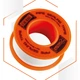 Стрічка ФУМ тефлонова, 15 м x 19 мм x 0.1 мм Polax(PL_603BFF86B197) - зображення 2