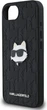 Панель Karl Lagerfeld Monogram Choupette Head Pin для Apple iPhone 16e Black (KLHCPSE4PGKLCHPK) - зображення 6