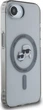 Панель Karl Lagerfeld IML Metal Karl & Choupette Head with MagSafe для Apple iPhone 16e Black (KLHMPSE4HLSKCK) - зображення 3