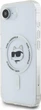 Панель Karl Lagerfeld IML Metal Choupette Head with MagSafe для Apple iPhone 16e White (KLHMPSE4HLSCHH) - зображення 4