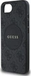 Панель Guess 4G Round Patch Classic Logo with MagSafe для Apple iPhone 16e Black (GUHMPSE4P4PGRSGK) - зображення 6