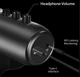 Студійний USB-мікрофон MU900 Plug&Play для стримінгу, запису, онлайн-уроків Black - зображення 9