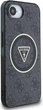 Панель Guess IML Metal Glitter 4G Circle Triangle with MagSafe для Apple iPhone 16e Black (GUHMPSE4HG4PRTGK) - зображення 3
