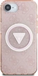 Панель Guess IML Metal Glitter 4G Circle Triangle with MagSafe для Apple iPhone 16e Pink (GUHMPSE4HG4PRTGP) - зображення 2