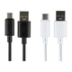 Кабель USB Hoco X88 Gratified Type C 3A Чорний - изображение 1