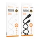 Кабель USB Borofone BX113 Silicone Type-C to Lightning PD27W Бiлий - изображение 2