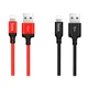 Кабель USB Hoco X14 Times Speed Lightning Чорний - изображение 1