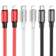 Кабель USB Borofone BX82 PD Type-C to Lightning Чорний - изображение 1