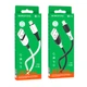 Кабель USB Borofone BX79 Silicone Lightning 2.4A Чорний - изображение 2
